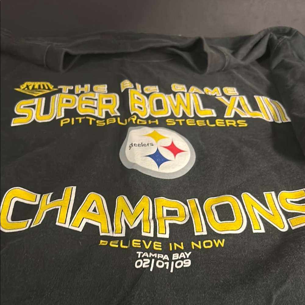 Pittsburgh Steelers Super Bowl XLIII Champions T-Shirt